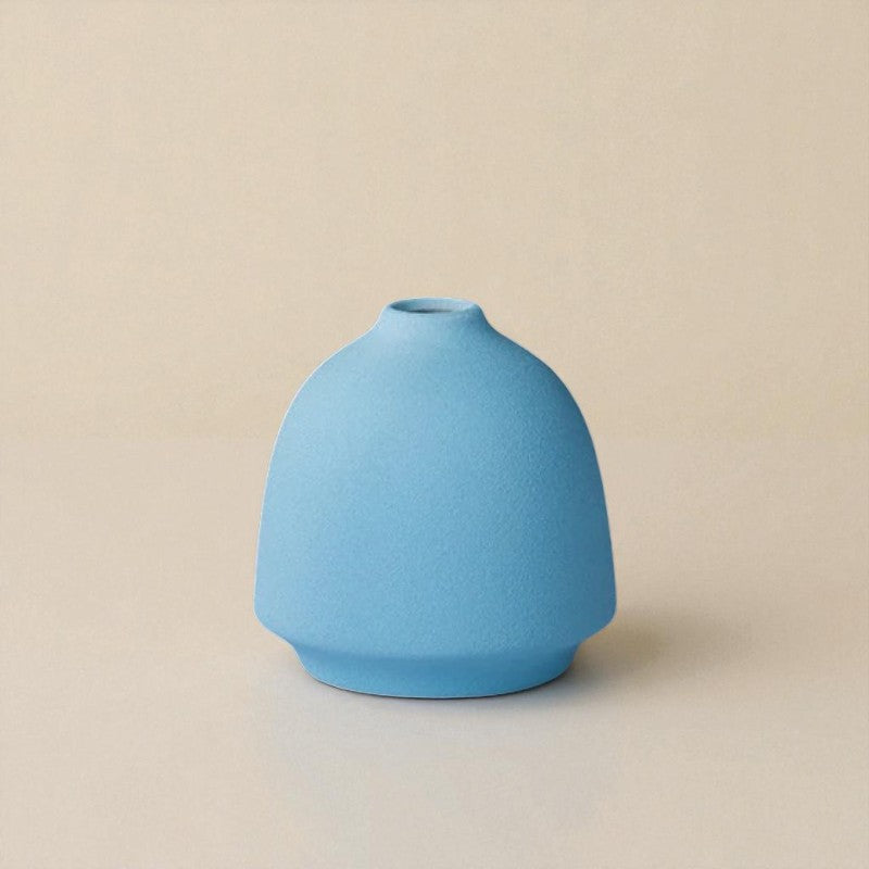 Vase Céramique moderne bleu clair type 5