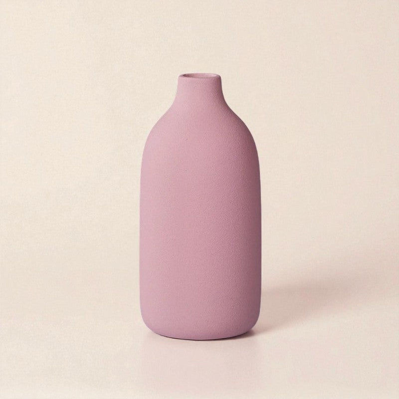 Vase Céramique moderne rose type 2