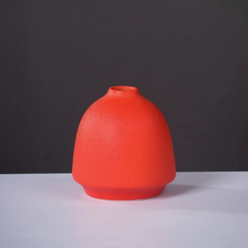 Vase Céramique moderne rouge type 5