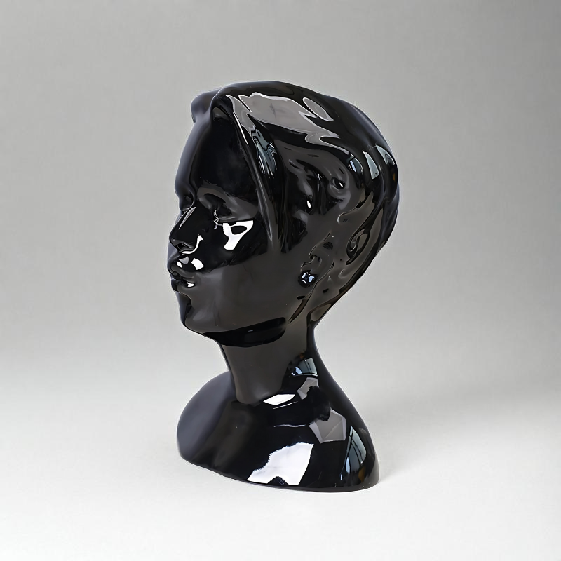 Vase Céramique visage noir homme