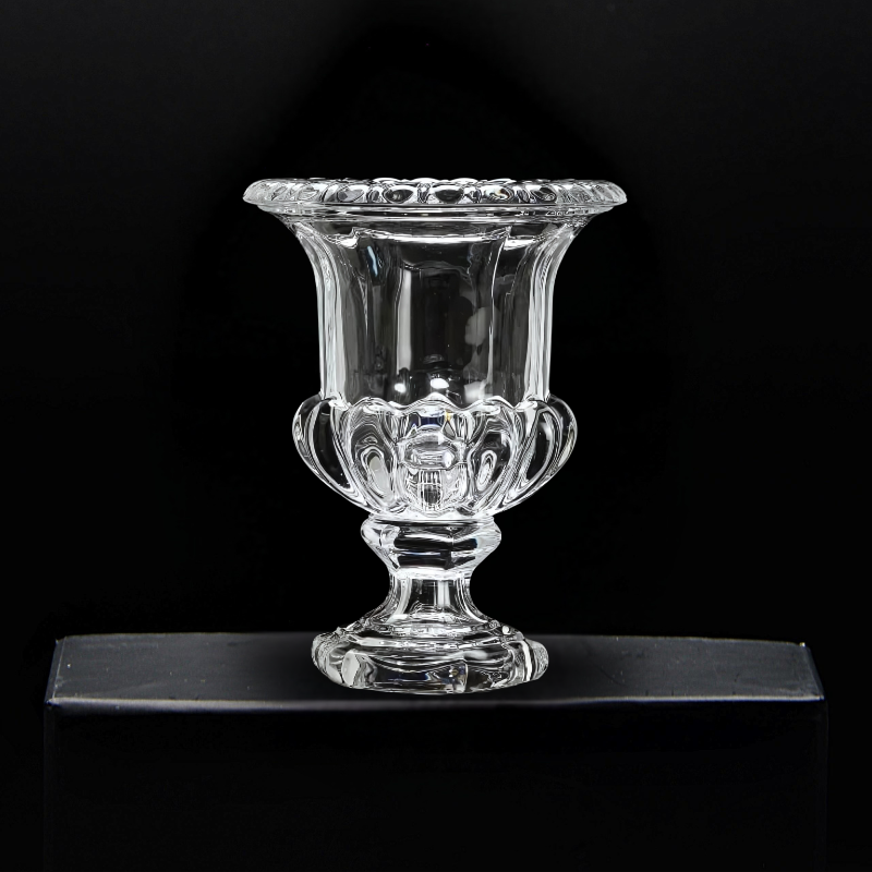 Vase cristal mode allongé