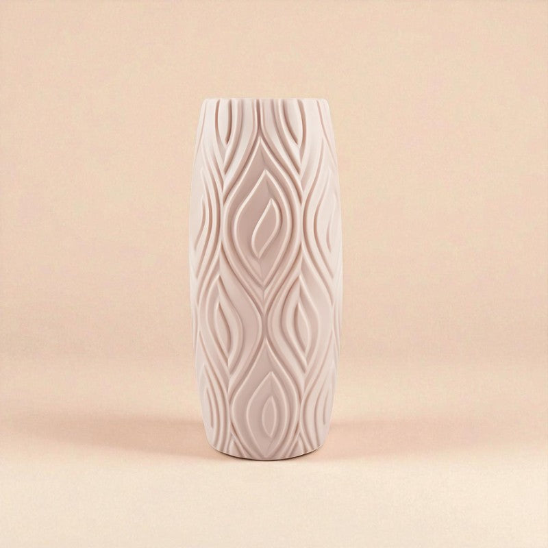 Vase écorce rose
