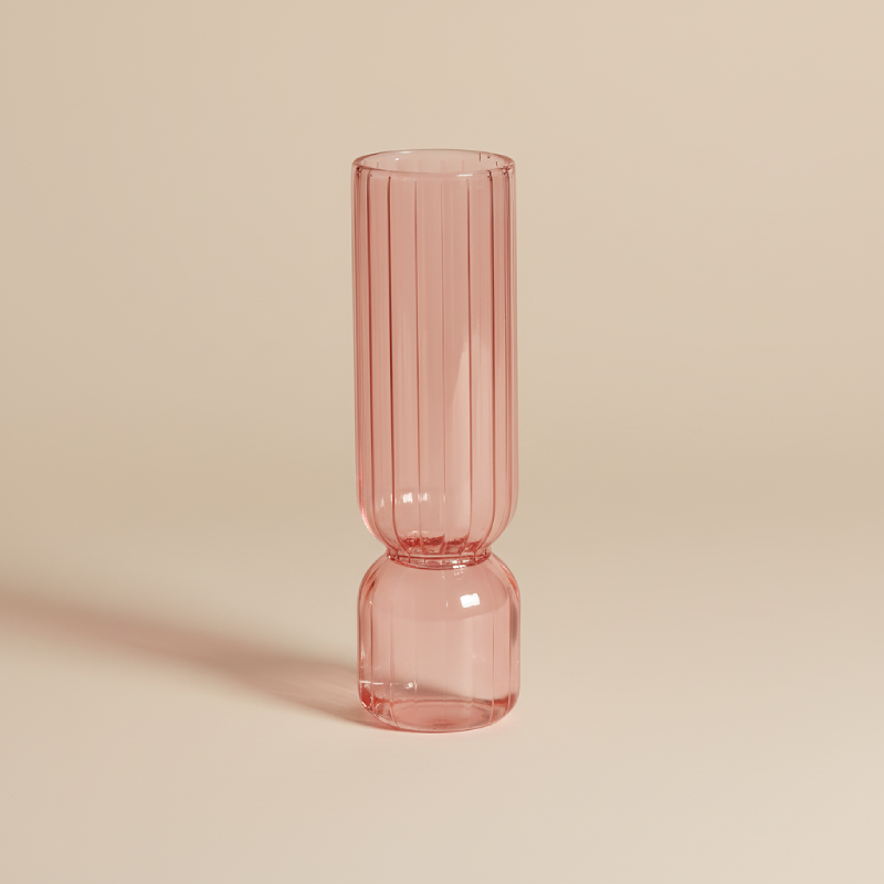 Vase_en_verre_double_cylindre_rose