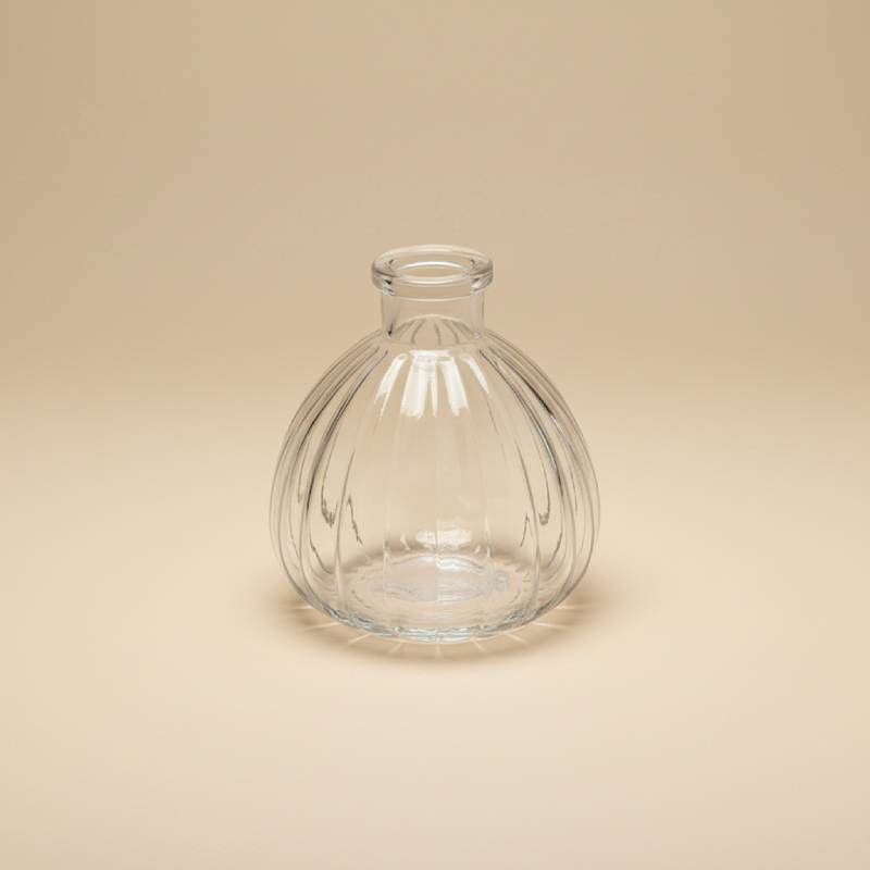 Vase en verre mini transparent type 3