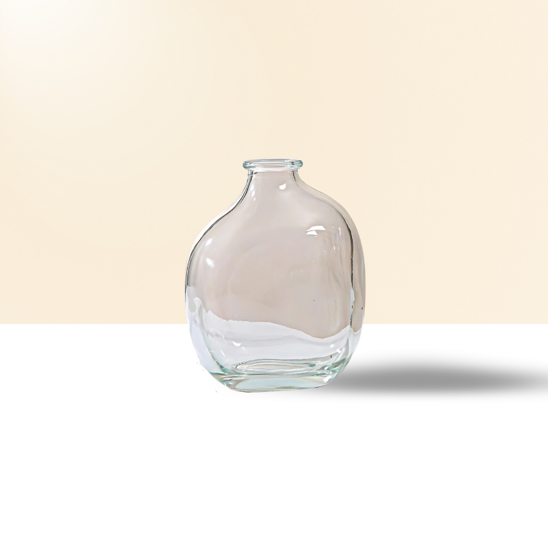 Vase en verre transparent type 9