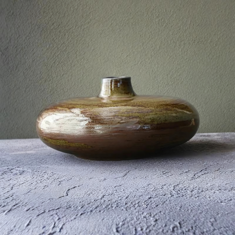 Vase japonais plat type 10