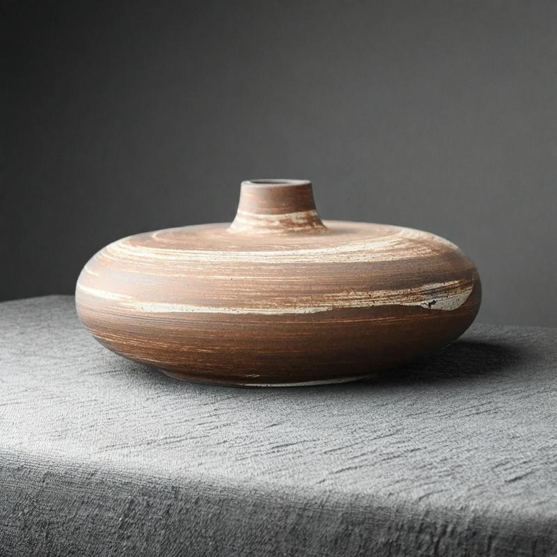 Vase japonais plat type 5