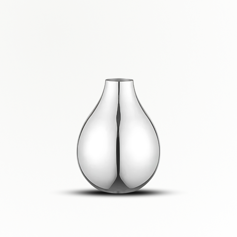 Vase métal goutte