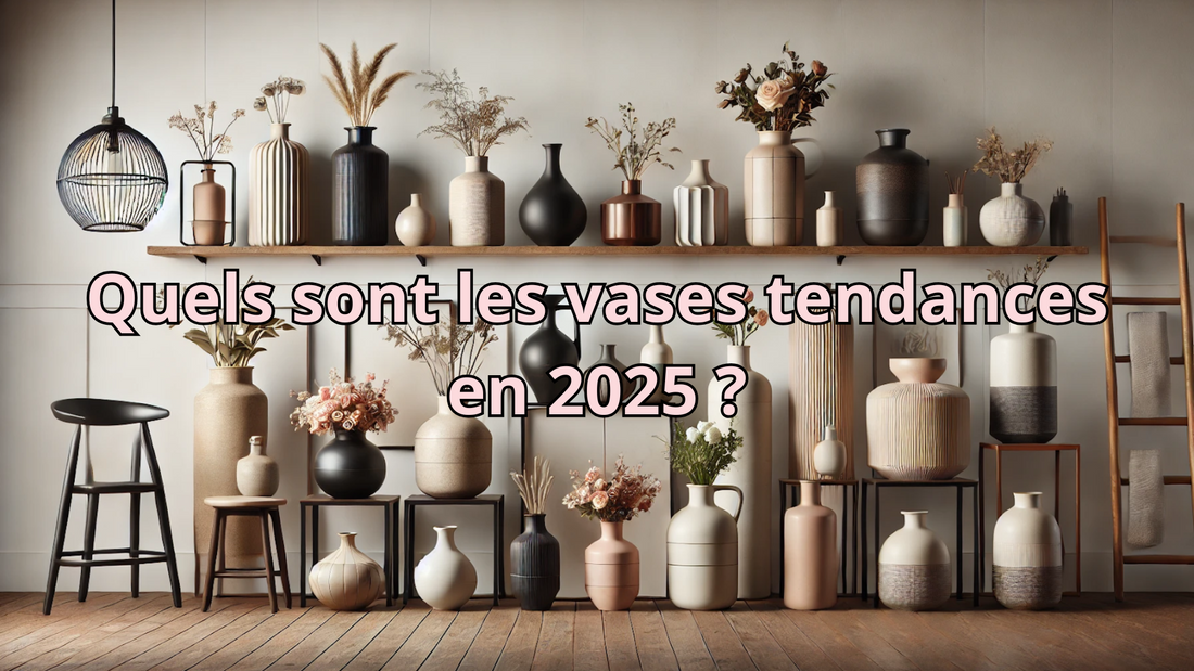 Quels sont les vases tendances en 2025 ?