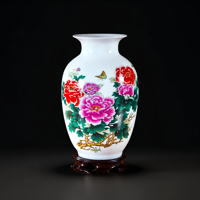 Vases avec Décor Florale
