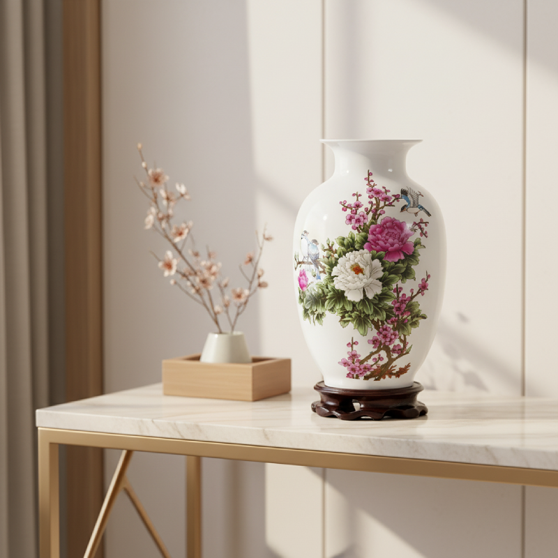 Vases avec Décor Florale