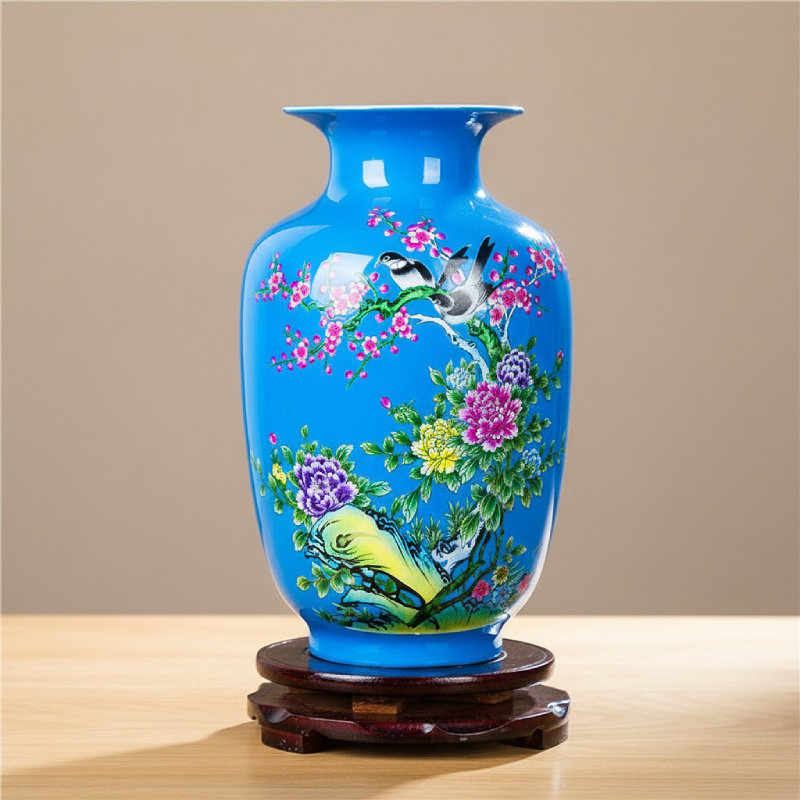 Vases en porcelaine asiatique – Motifs floraux et couleurs éclatantes L'univers-du-vase