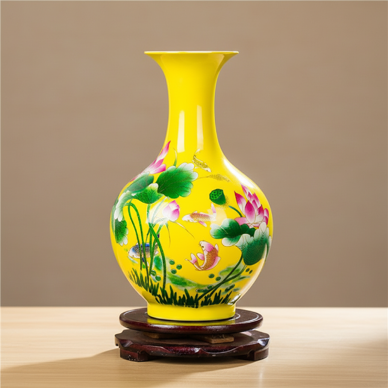 Vases en porcelaine asiatique – Motifs floraux et couleurs éclatantes L'univers-du-vase