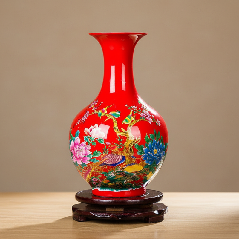 Vases en porcelaine asiatique – Motifs floraux et couleurs éclatantes L'univers-du-vase