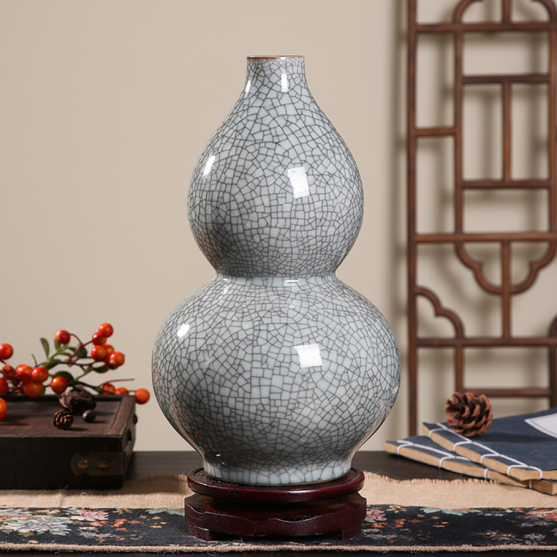 Vases en céramique craquelée – Design épuré et raffiné