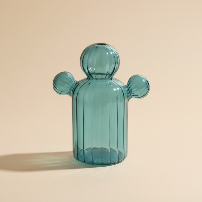 Vase en verre cactus – Design végétal contemporain L'UNIVERS DU VASE