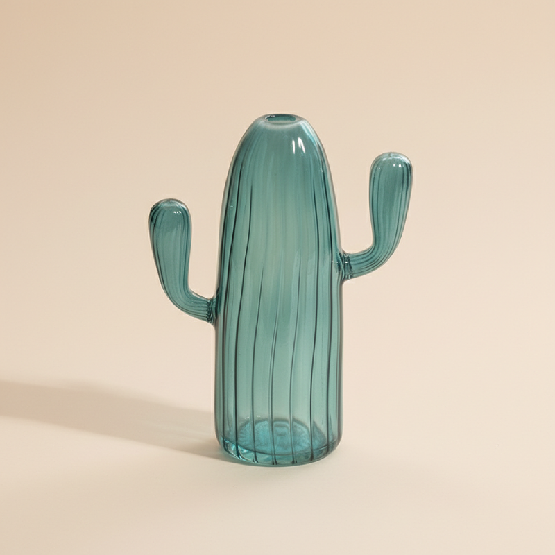 Vase en verre cactus – Design végétal contemporain L'UNIVERS DU VASE