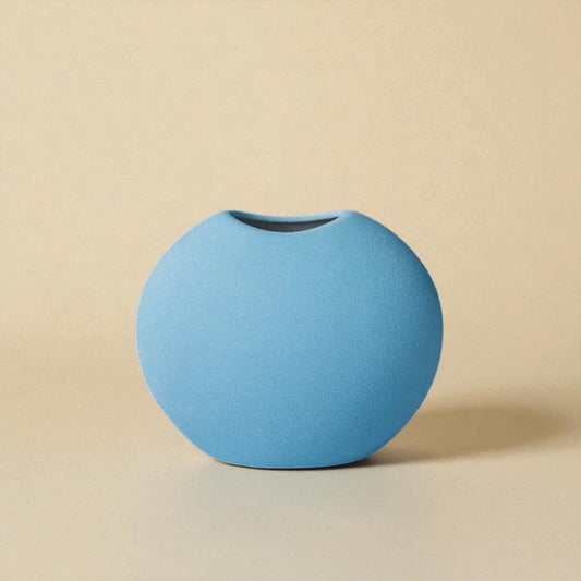 Vase Céramique moderne bleu clair type 4