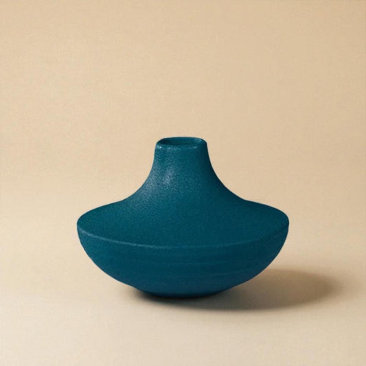 Vase Céramique moderne bleu foncé type 3