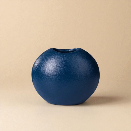 Vase Céramique moderne bleu foncé type 5