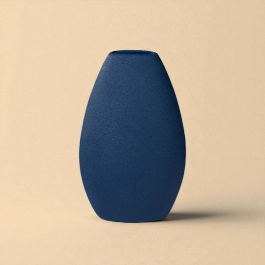 Vase Céramique moderne bleu foncé type 9