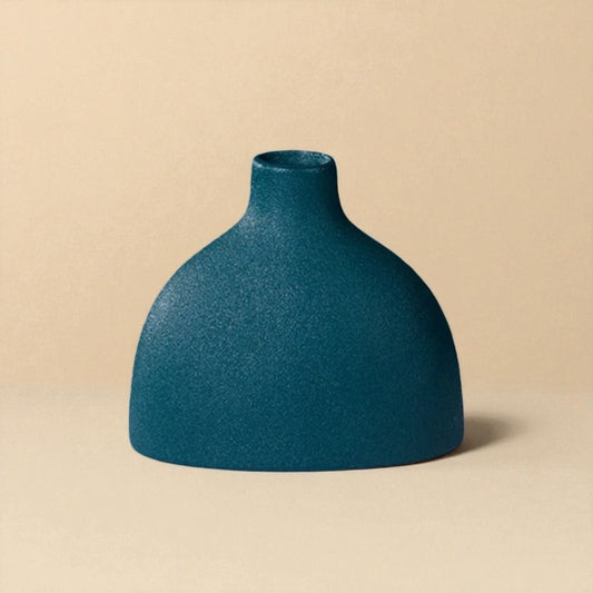 Vase Céramique moderne bleu foncé type 10