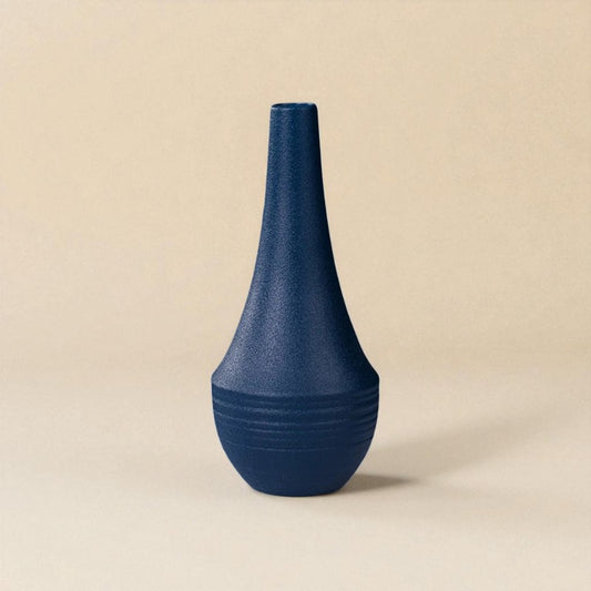 Vase Céramique moderne bleu foncé type 11