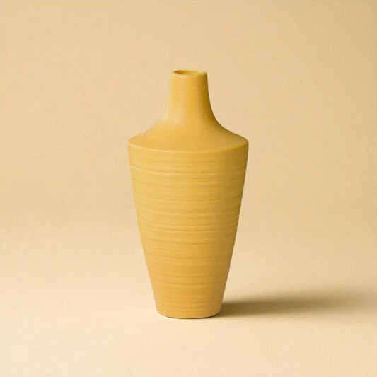 Vase Céramique moderne jaune type 2