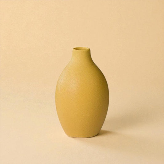 Vase Céramique moderne jaune type 3