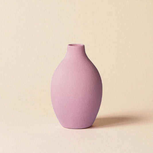 Vase Céramique moderne rose type 3