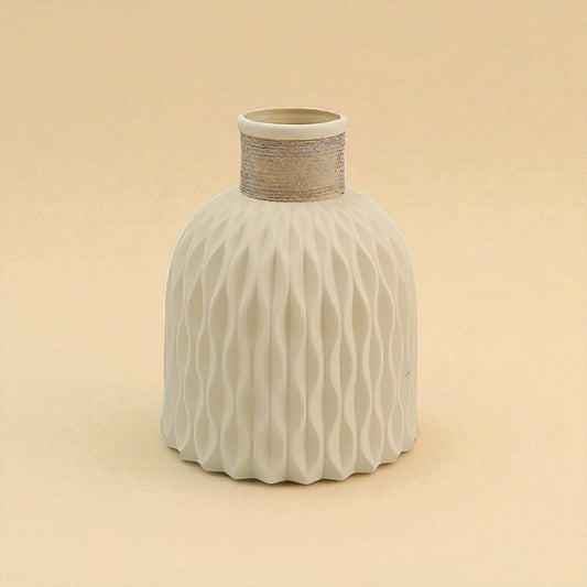 Vase ananas beige