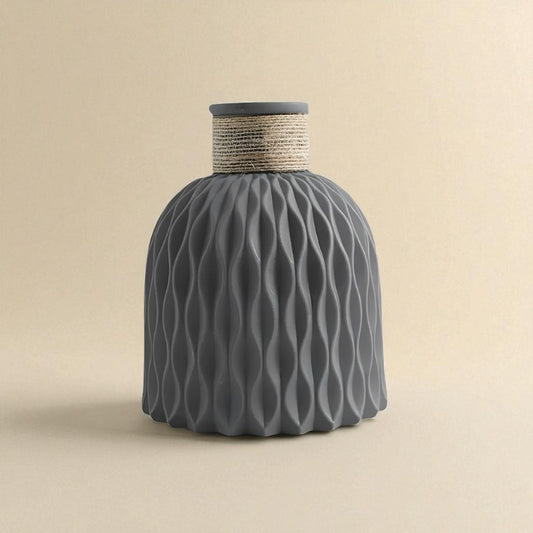 Vase ananas noir