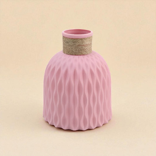 Vase ananas rose