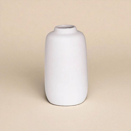 Vase céramique blanc type 11