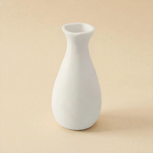 Vase céramique blanc type 17