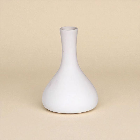 Vase céramique blanc type 3
