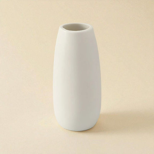 Vase céramique blanc type 6
