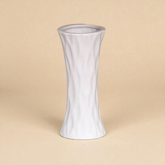 Vase céramique blanc type 7