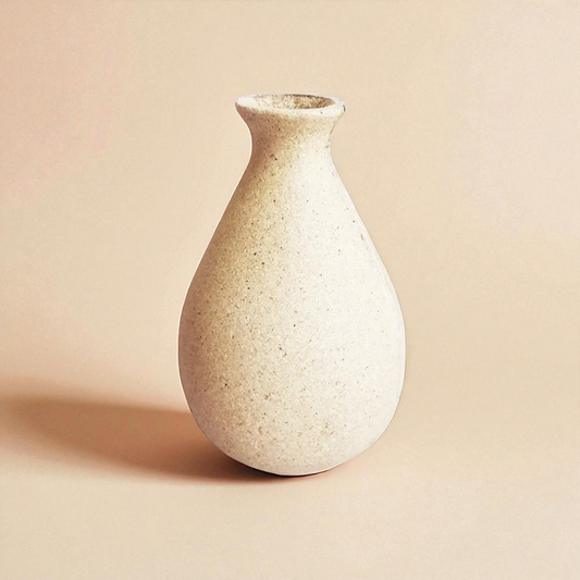 Vase en bois rétro nordique