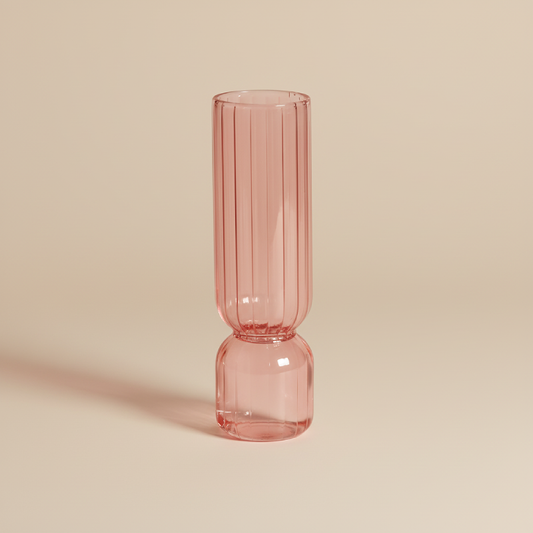 Vase_en_verre_double_cylindre_rose