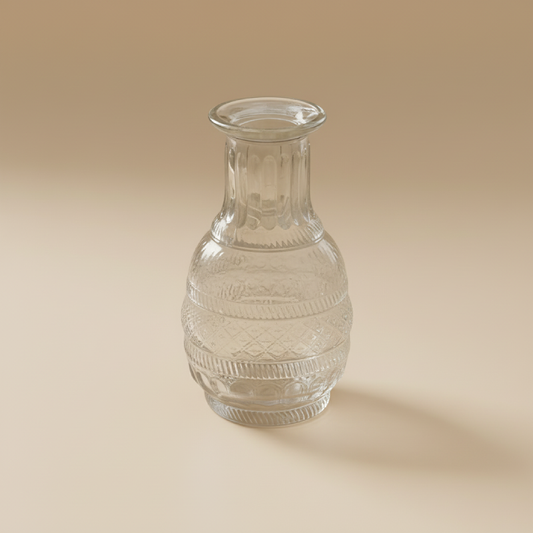 Vase en verre mini transparent type 1