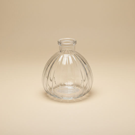 Vase en verre mini transparent type 3