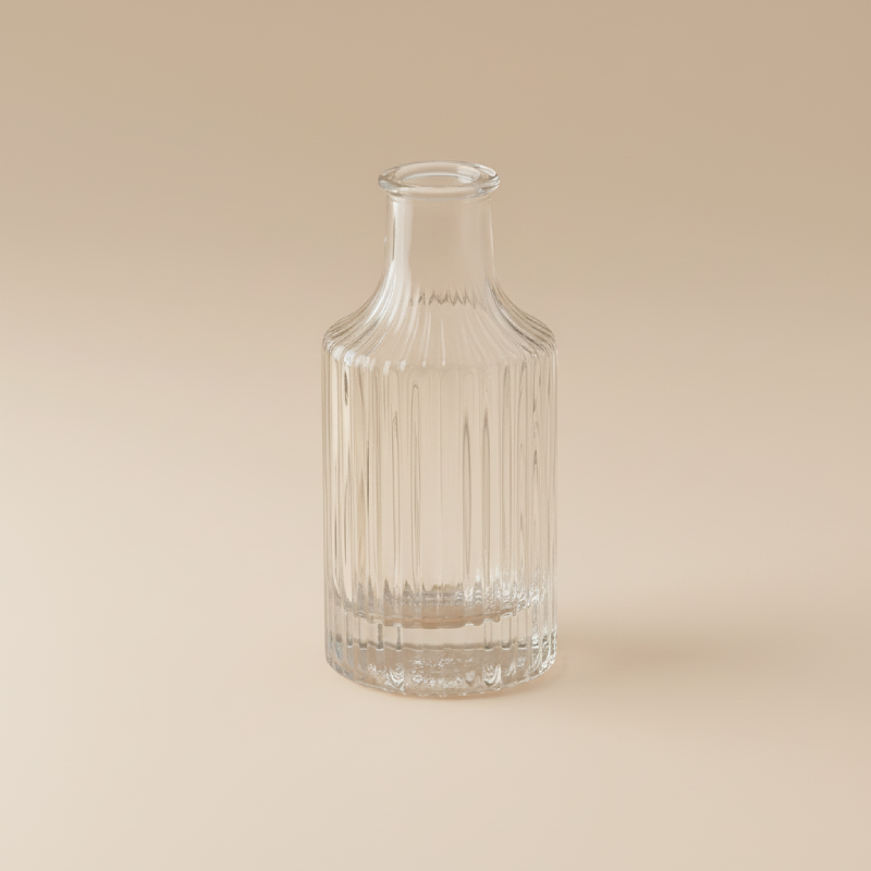 Vase en verre mini transparent type 4