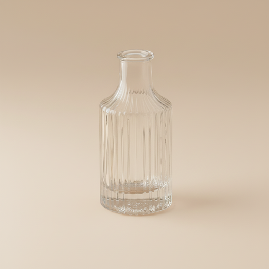 Vase en verre mini transparent type 4