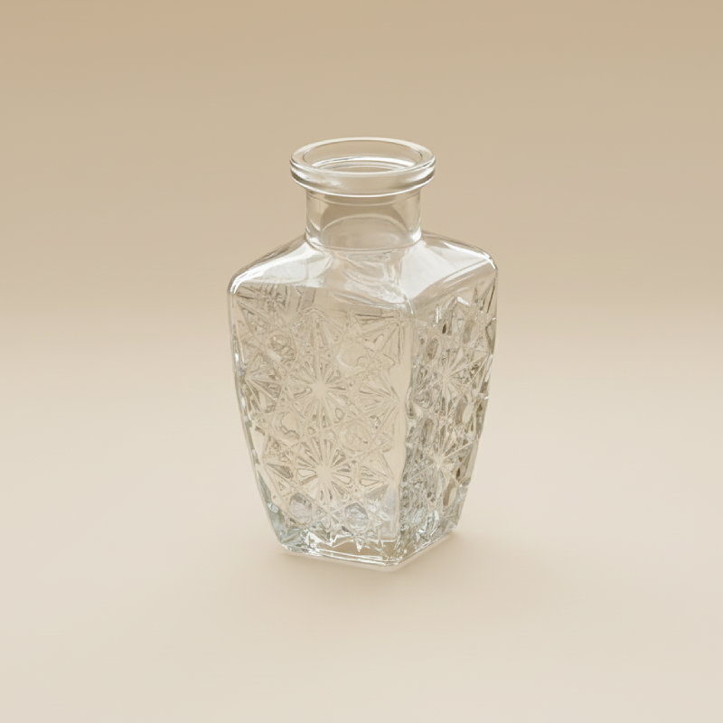 Vase en verre mini transparent type 5