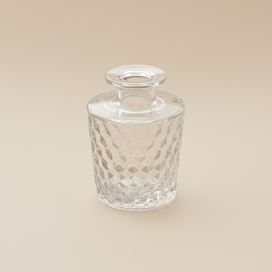 Vase en verre mini transparent type 6