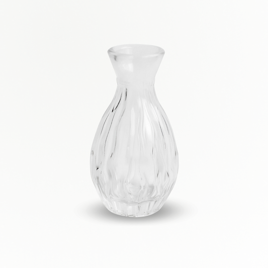 Vase en verre transparent type 1