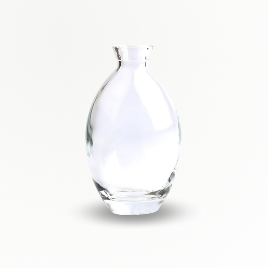 Vase en verre transparent type 10