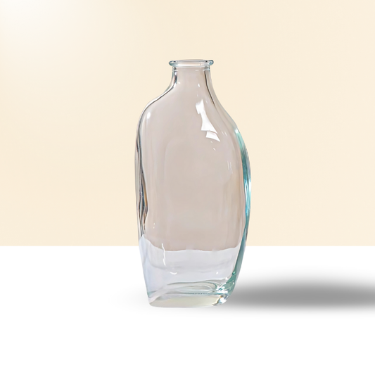 Vase en verre transparent type 4