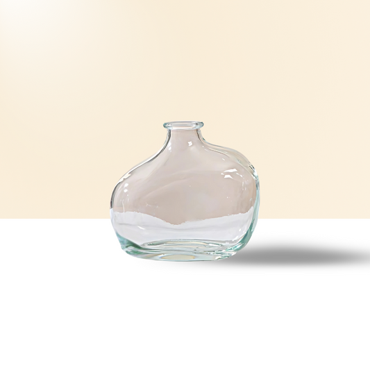 Vase en verre transparent type 8